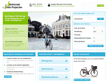 Tablet Screenshot of nationalefietsprojecten.nl